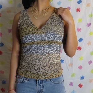 Vintage Floral Top by 579